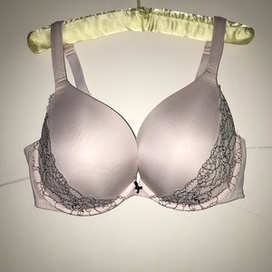 Cacique pale pink bra with lace detail 42D